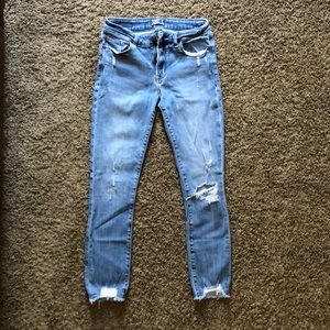 Abercrombie Low Rise Ankle Jeans